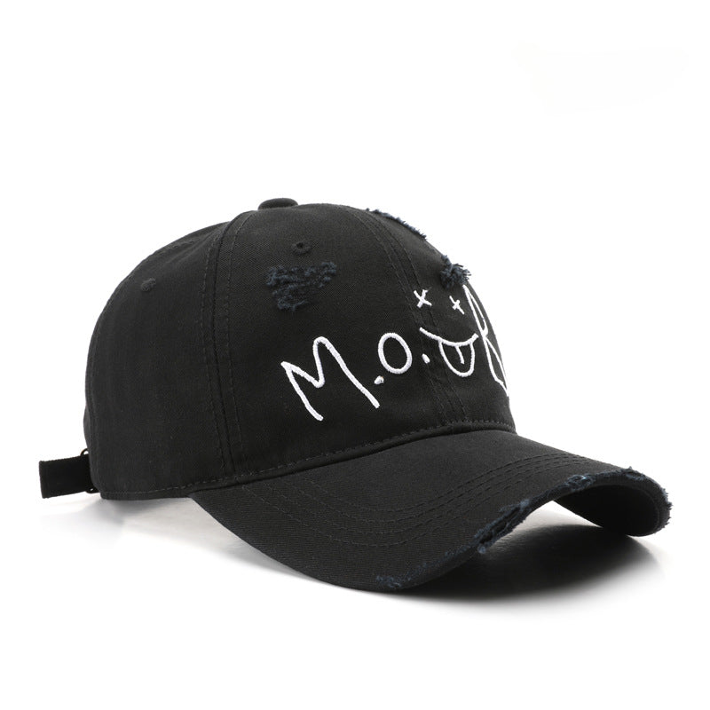 Wholesale Cotton Letter Embroidery Washed Baseball Cap